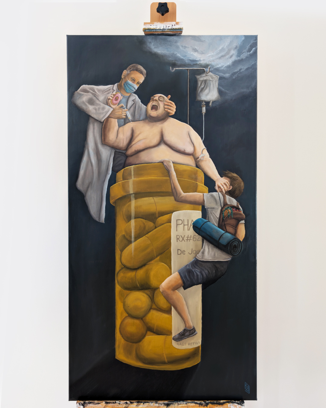 Wealthcare – Original Oil Painting